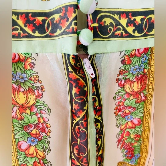 Versace Baroque Atelier skirt - one of a kind, no label, hand stitched - Picture 8 of 11